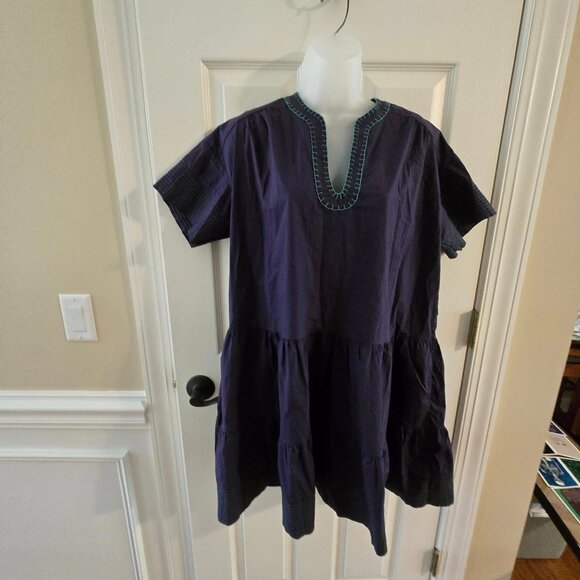 Tuckernuck Pomander Place Navy Kinsley Dress Size XS - Picture 4 of 10